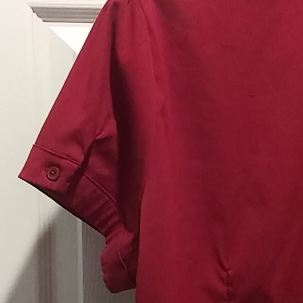 Hillard & Handson Large Burgundy shirt - Picture 4 of 5